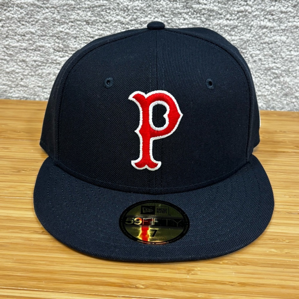 Pawtucket Red Sox Paw Sox New Era 59Fifty Fitted Hat Cap Sz 7 Minor League